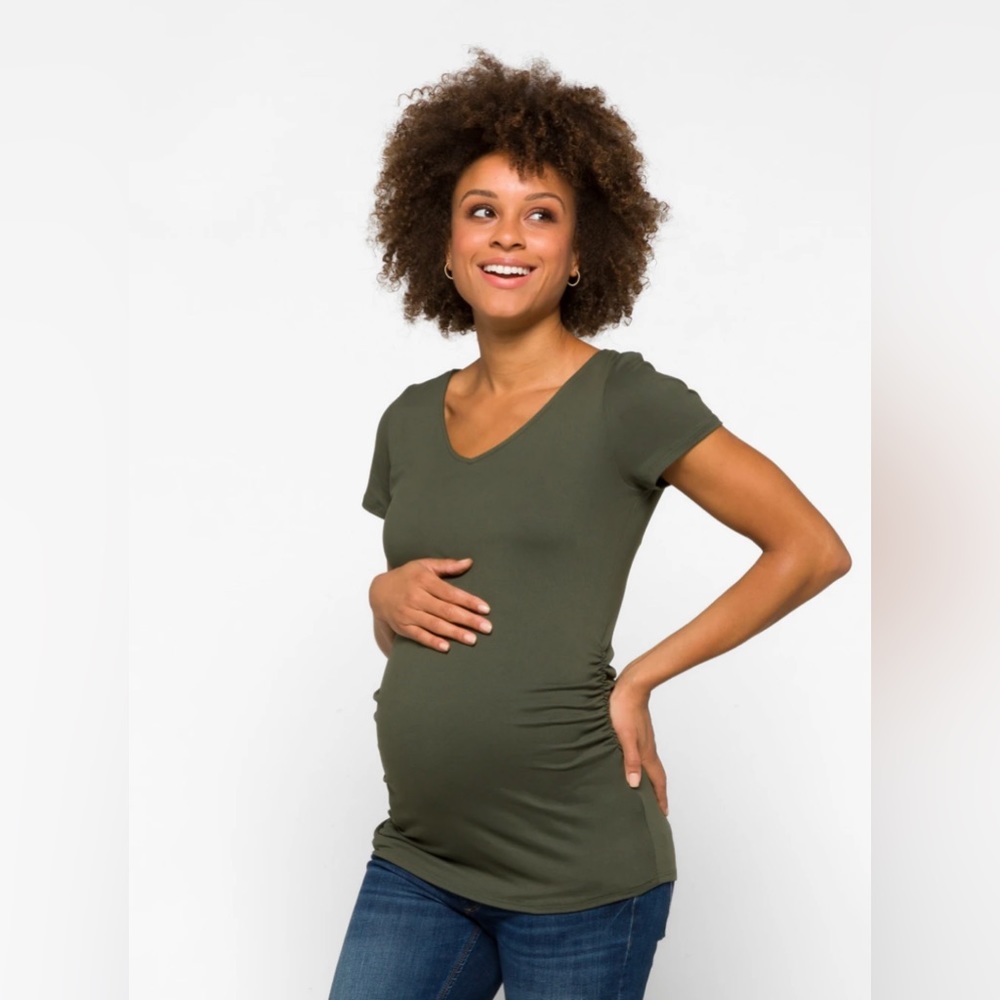 Sophy Maternity Back Detail Knit Top
